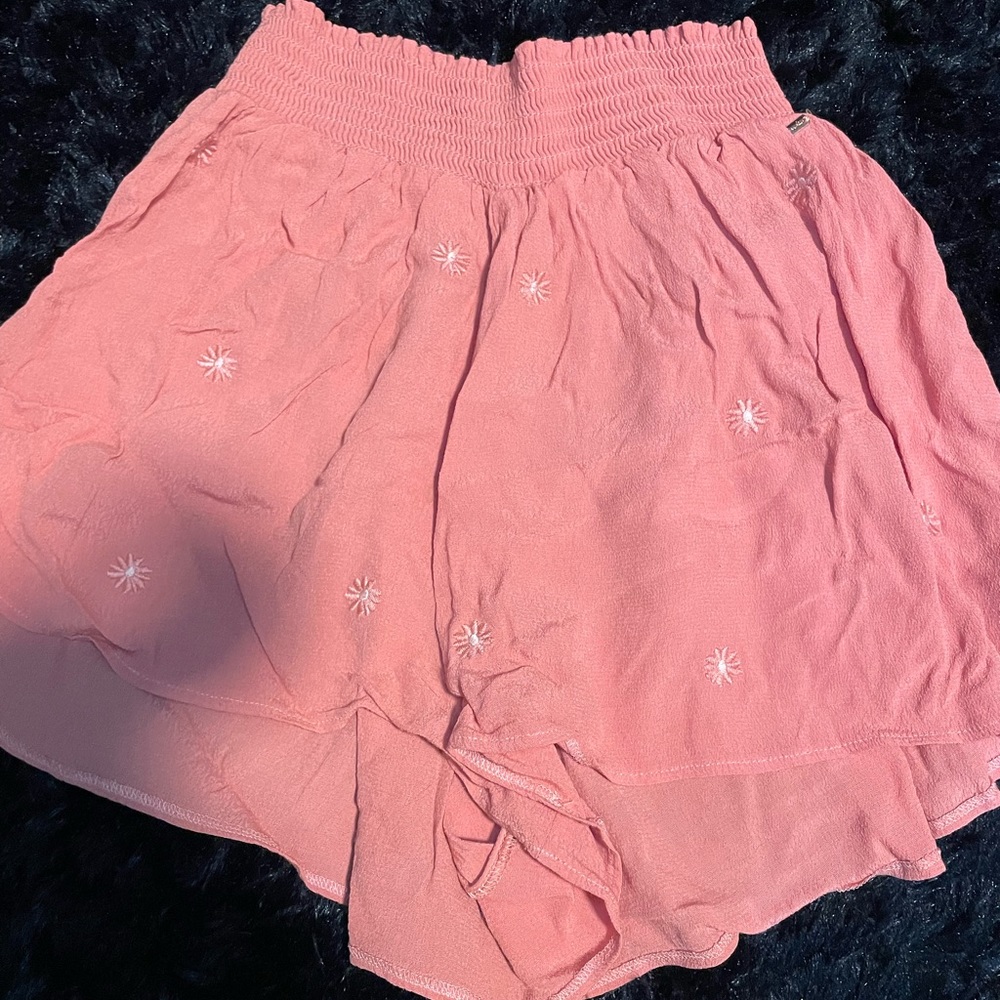 PINK Flowy Shorts